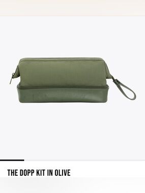 BEIS Olive Dopp Kit
